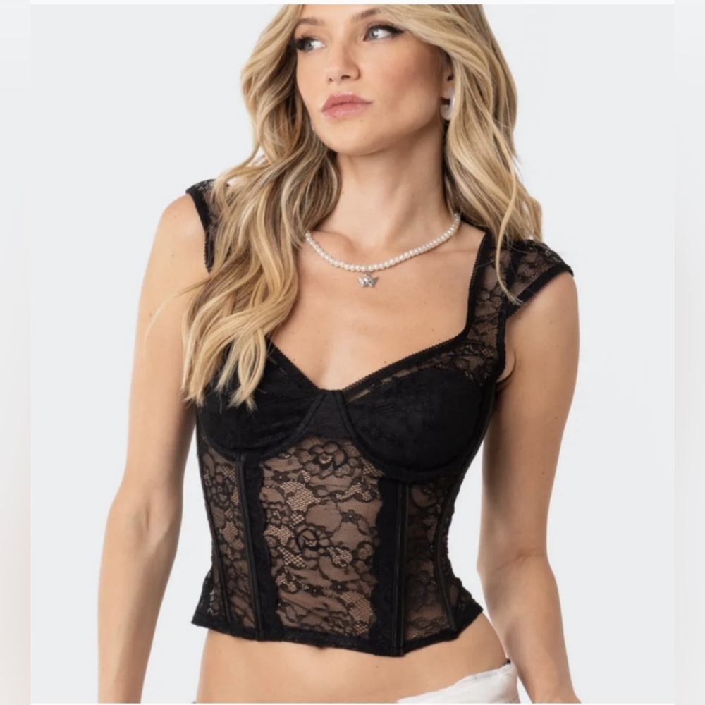 EDIKTED corset top (M)